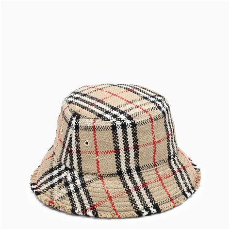 burberry fleece bucket hat|Burberry bucket hat on sale.